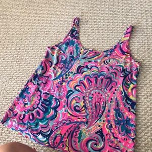 Psychedelic sunshine tank top